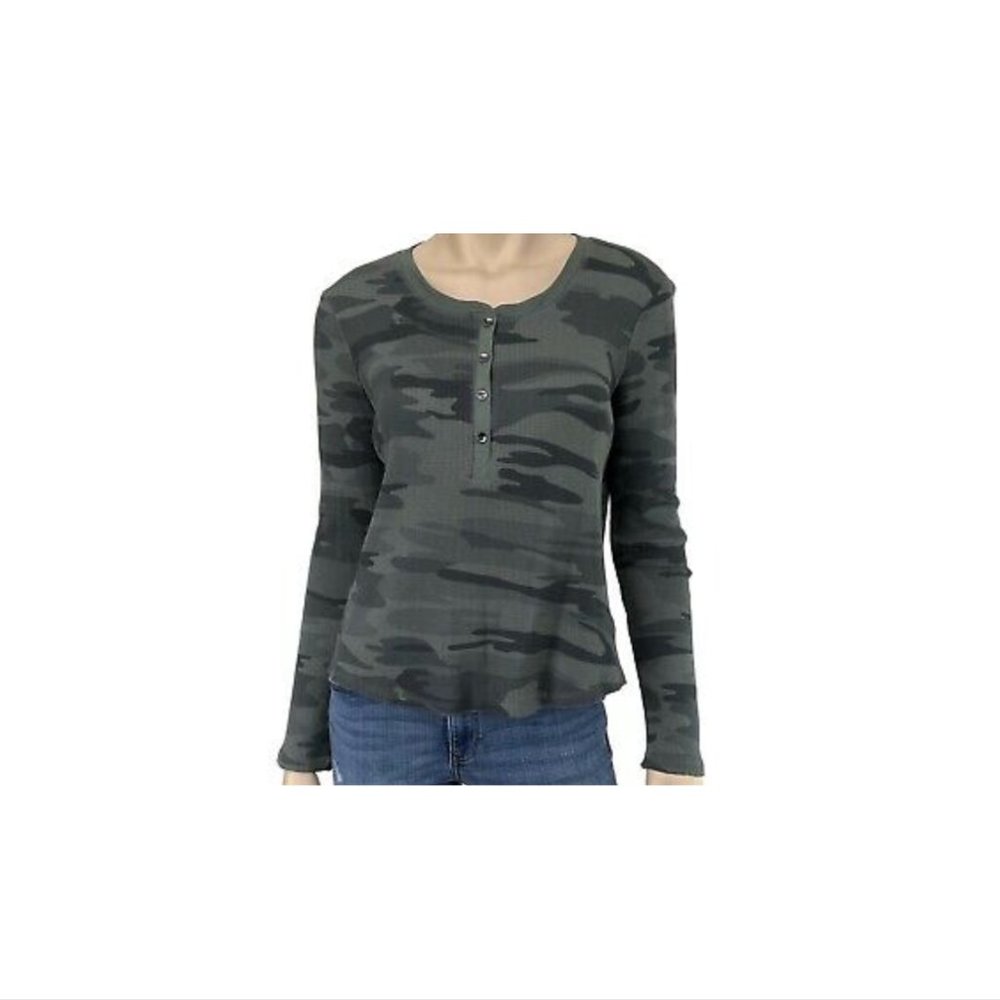 Splendid Camouflage Long Sleeve Shirt - Picture 4 of 4